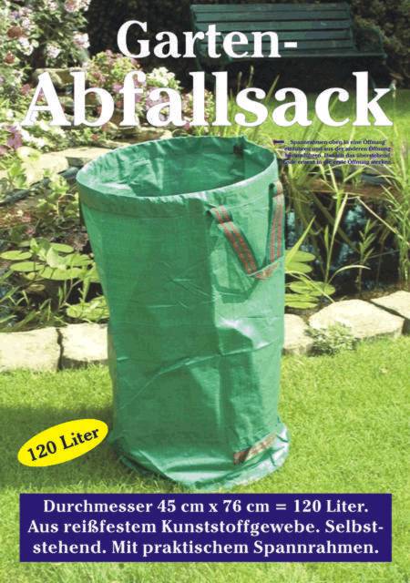 Garten-Abfallsack, 120 Liter (NEUWARE) (505411)